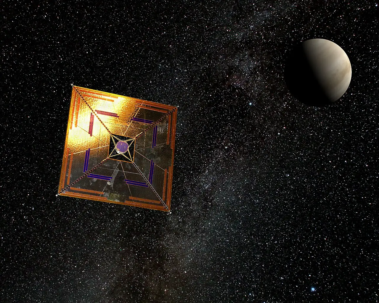 Researchers Create a Nanoengineered Light Sail That Won't Melt