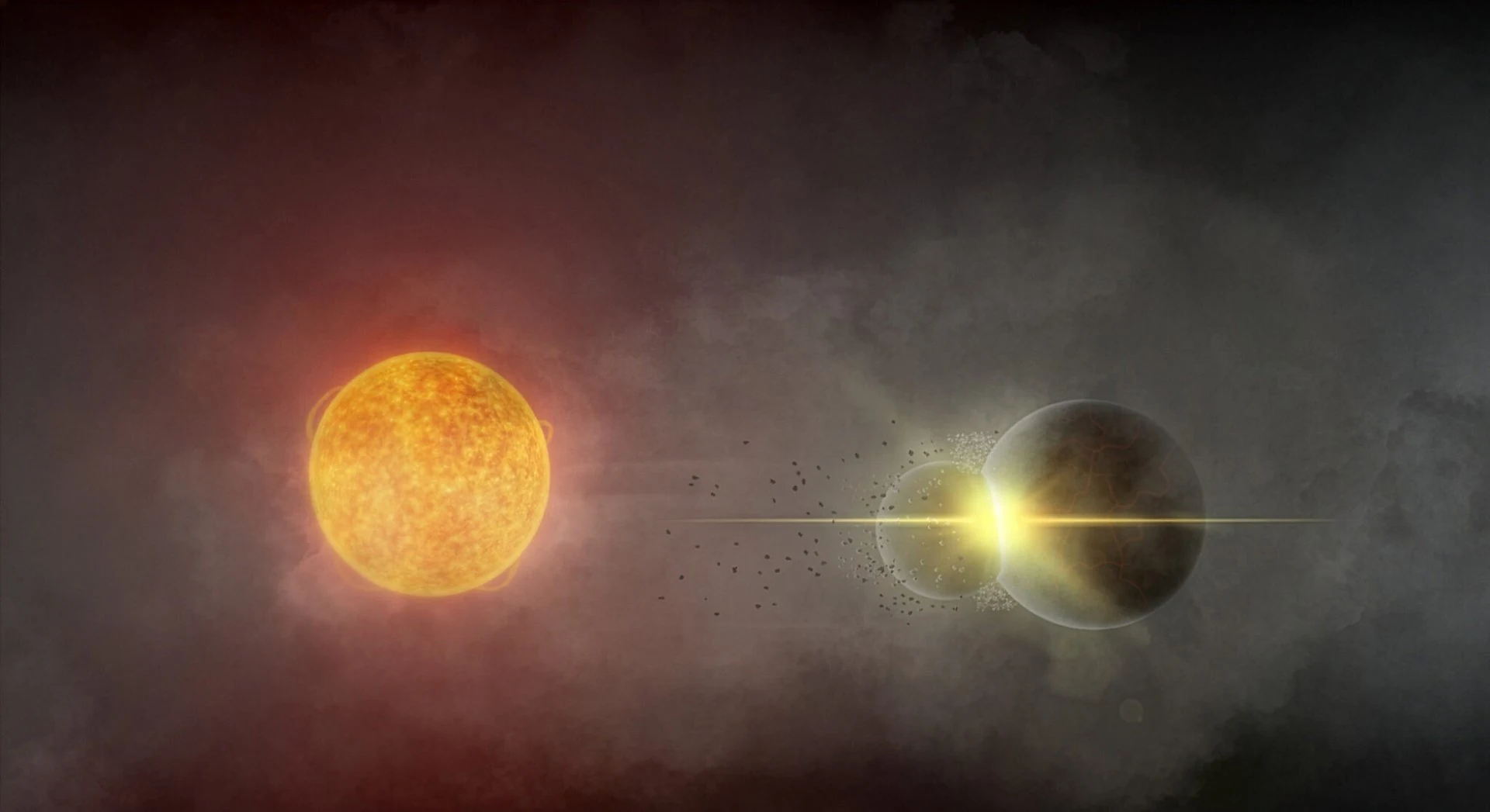 Scientists Find Evidence of Worlds Colliding ... 11,000 Light-Years Away